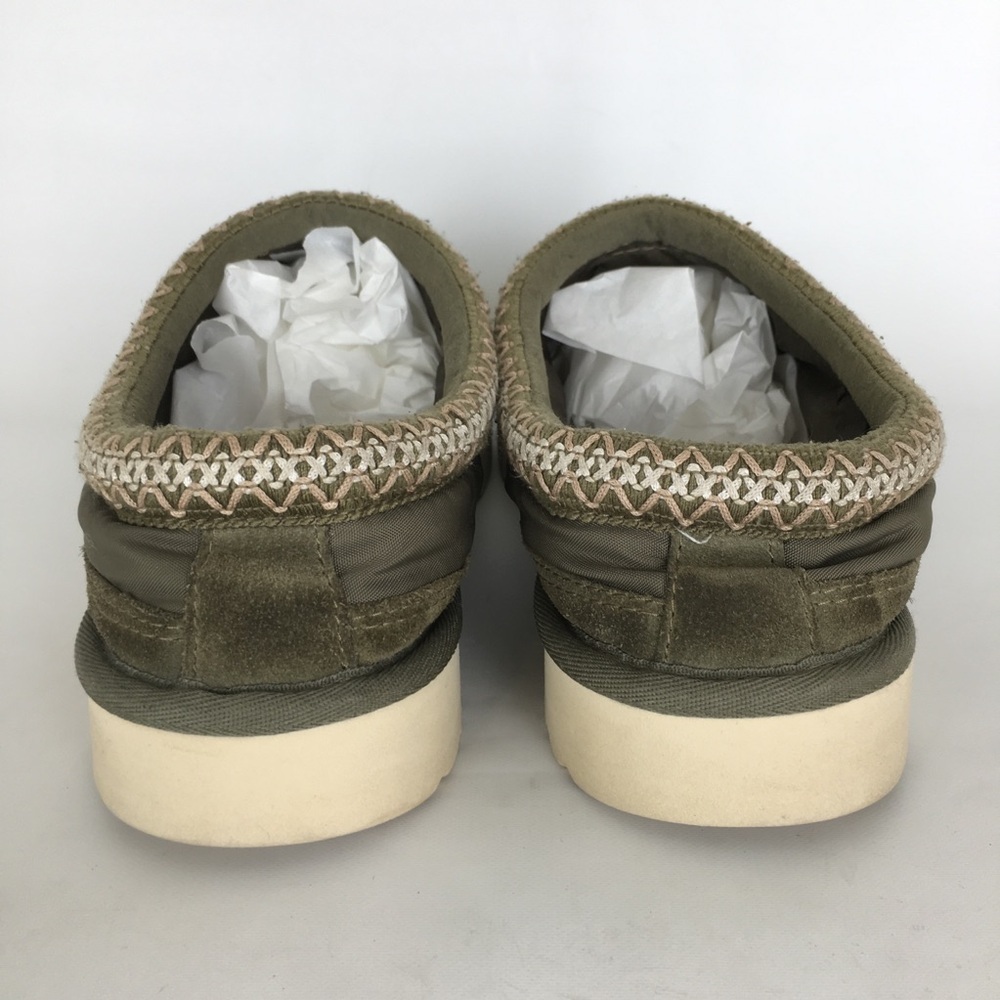UGG Tasman Military Green Nylon Slipper Shoe Men’s Size 11 - Picture 11 of 13